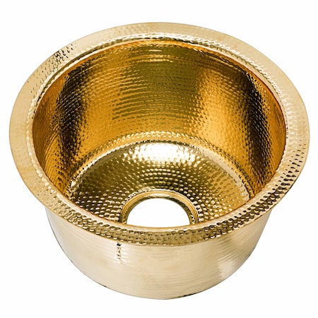 15 W X 15 L X 9 H, Brass